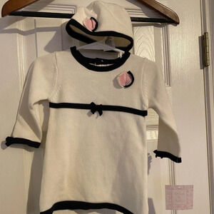 NWT Dylan & Abby Sweater Dress and Hat